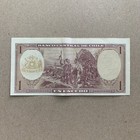 Chile 1 Escudo Banknote Nd 1962-1973 Arturo Pratt Banco Central Currency Money