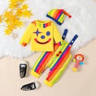 Vinuoker Baby Boy Halloween Infant Clown Costume Fall Winter Outfit