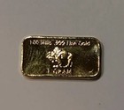  6  1 Gram - Gold Buffalo Bullion Bar  999 Fine 24k Gp  Gold Bars
