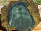 Tcr  Blue Mountain Jasper  Rough Slab 138g     Natural Orbs   Streamers   Oregon