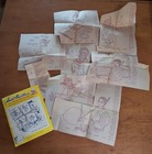 Aunt Martha s Hot Iron Transfers Cross Stitch 3355 Indian Southwest Embroidery 