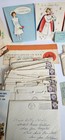 Vtg Lot  Old Letters  Mail  Cards  etc 1950s From A Marine To A Nursing Student