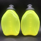2 Nathan Running Hydration Pack Replacement Water Bottles 10 Oz Neon Yellow