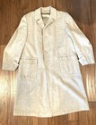 Vintage 1950s Mens Overcoat  Wool Coat Flecked Rockabilly Atomic C 46