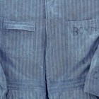Vintage Sears Work Leisure Herringbone Denim Coveralls Mens 44r Zip Front