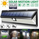 4pcs Litom 118 Led Solar Lamp Pir Motion Sensor Wall Light Waterproof Garden