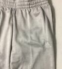Adidas Men   s Team Issue Fleece Sweat Pants Gray Bq8813 Size M