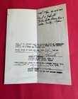 Certified Copy Of Lee Harvey Oswald Affidavit---- Rare Find     