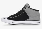 Converse Chuck Taylor All Star High Street Mid Shoe Grey black white A16470c