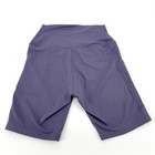 Nike Dri-fit One Fz6758-509 High-waisted 8  Tight Fit Biker Shorts Daybreak Sz M