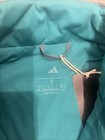 Adidas Women   s Golf Jacket Size Small Teal 1 4 Zip Insulated Pullover Loose Fit