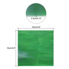 Stained Glass Sheet Mosaic Tile 3 9 Inch X 3 9 Inch  Dark Green