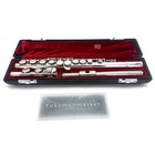 1day Ship Yamaha Yfl-311 Flute Nickel Silver With Hard Case Working Used