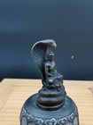 Chinese Old Bronze Copper Statue Hand Carved Shakyamuni Buddha