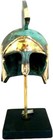 Athenian Helmet On A Base Ancient Greek Bronze Museum Replica 361-1