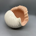 Vintage Htf Unmarked Possibly Mccoy Pottery Conch Shell Planter Trinket
