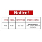 For 2018-2020 Ford F-150 F150 Pair Front Wheel Bearing Hub Assembly 4wd