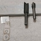 2pc Makita 1 4  Shank Carbide Router Bit Set