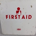Vintage First Aid Kit Pac-kit Wall Mount Carrying Metal Case With Contents Usa