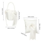 Flower Girl Basket Ring Pillow Set Miss Bride Wedding For Ceremony
