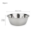 Metal Pet Bowl Stainless Steel Dog   Cat Food Water Bowl