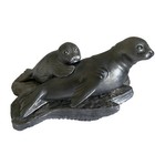 Art Michael Ricker Pewter Sculpture  Signed Ltd Edition Numbered Sealife Seals  
