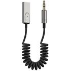3 5mm To Usb Aux Wireless Bluetooth 5 1 Receiver Car Home Pc Audio Adapter Cable