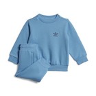 Adidas Originals Kids Tracksuit Trefoil Crew Set  0-5 Years Sky Outfit Unisex