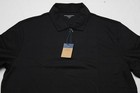Charles Tyrwhitt Men s Short Sleeve Zip Jersey Polo Black - Assorted Sizes Nwt