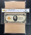 Fr  2402 1928  20 Gold Certificate Pcgs 45 - Xf Comment