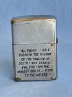 Vintage Vietnam War Zippo Lighter 1968 Us Navy Ship Uss Washoe County Lst 1165