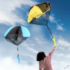Parachute Toy Hand Throwing Parachute Outdoor Children Paratrooper Toy Impr Mgxu