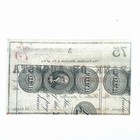 1863 75c The Bank Of Augusta Ga Csa Au Remainer Civil War Obsolete Currency Note