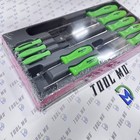Snap-on Tools New Green 10pc Screwdriver   Magnet Pocket Prybar Set Sdddpbx100g