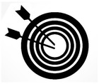 Archery Targets Vinyl Decal Sticker For Macbook Air Pro Laptop Car Window Wall