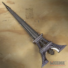 10  Eiffel Tower Standing Display W  Metal Blade Letter Opener W  Gift Box