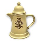 Vintage Pfaltzgraff Village Stoneware Tea coffee Pot  Large Castle  Lid   6-550