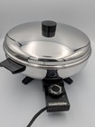 Farberware 12  Skillet electric Fry Pan Model 322 Dome Lid  Tested 