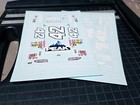 1990 - 1 24 Scale Waterslide Decals -  42 Kyle Petty-peak Antifreeze