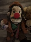 Vintage 18  Emmett Kelly  Clown Hobo Set Plush Luigi Amani