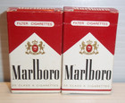 2 Vintage Marlboro Matches In Cigarette Style Flip Top Box