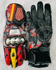Aprilia Motorcycle Racing Leather Gloves Racing Guantes Aprilia Race Gants