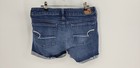 American Eagle Womens Shorts Denim Jean Shorts  Size 4 Stretch Blue