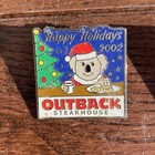 Lot Of 8 Vintage  Outback Steakhouse Pins - Rare -