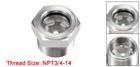 Oil Liquid Level Gauge Sight Glass 3 4 Npt Male Threaded Air Compressor Fittings