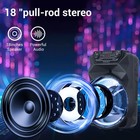 18   bluetooth Portable Speaker Subwoofer Heavy Bass Party Sound System W mic Us