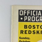 Vintage Green Bay Packers Program October 11 1936 Boston Redskins Lambeau Nfl
