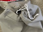 California Car Cover Gray Nylon Drawstring Storage Bag Large 32  X 28  Bagnl