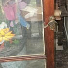 Vintage 45  X 23   Window Sash  Old 6 Pane  Frame Exact Age Unknown