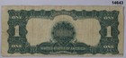 Series 1899  1 Black Eagle Silver Certificate Horse Blanket   14643